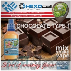 mix shake vape - natura 30/60 ml chocolate type 1